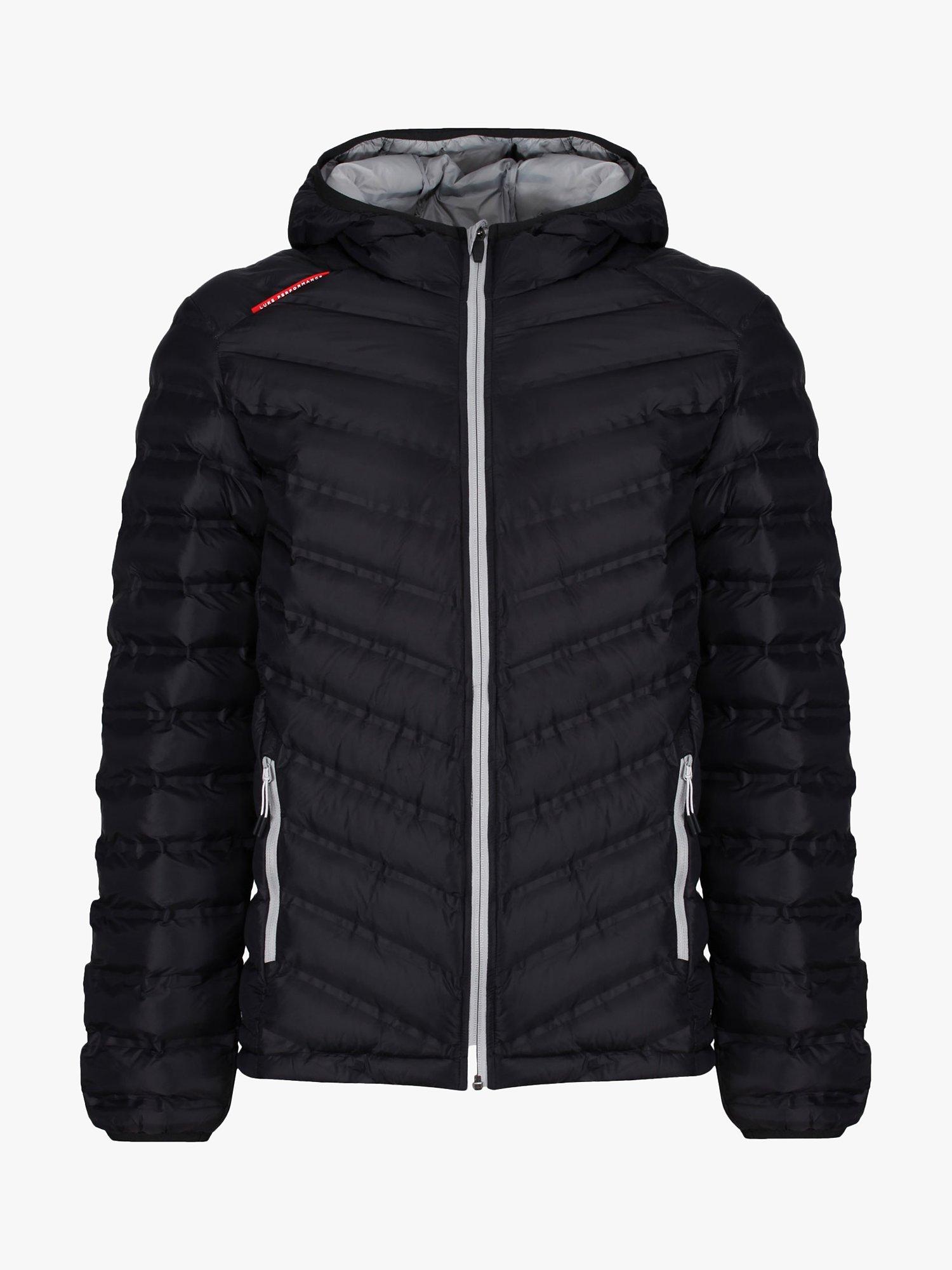 LUKE 1977 Wordly Quilted Jacket, Jet Black
