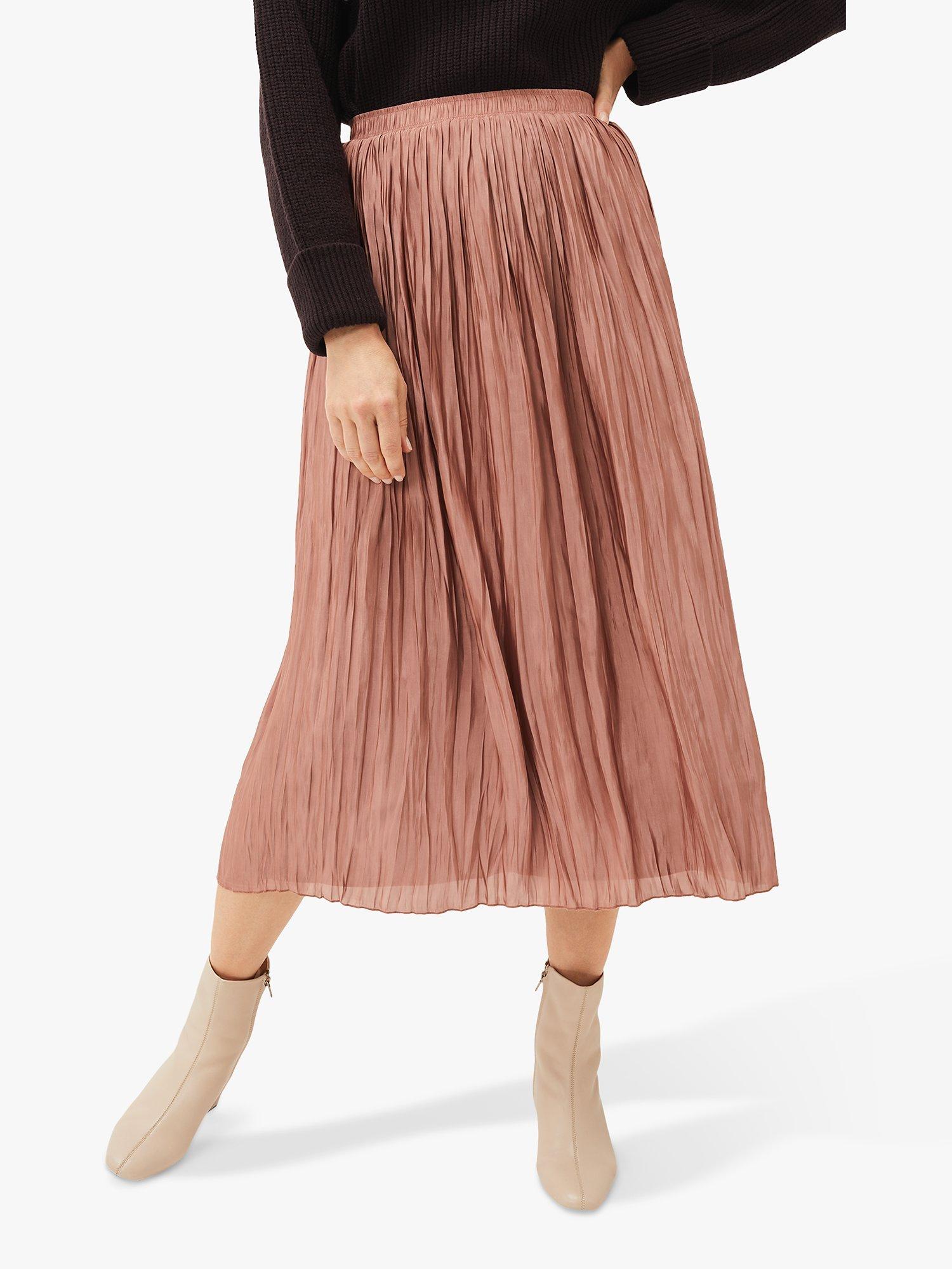 Phase Eight Kate Plisse Midi Skirt