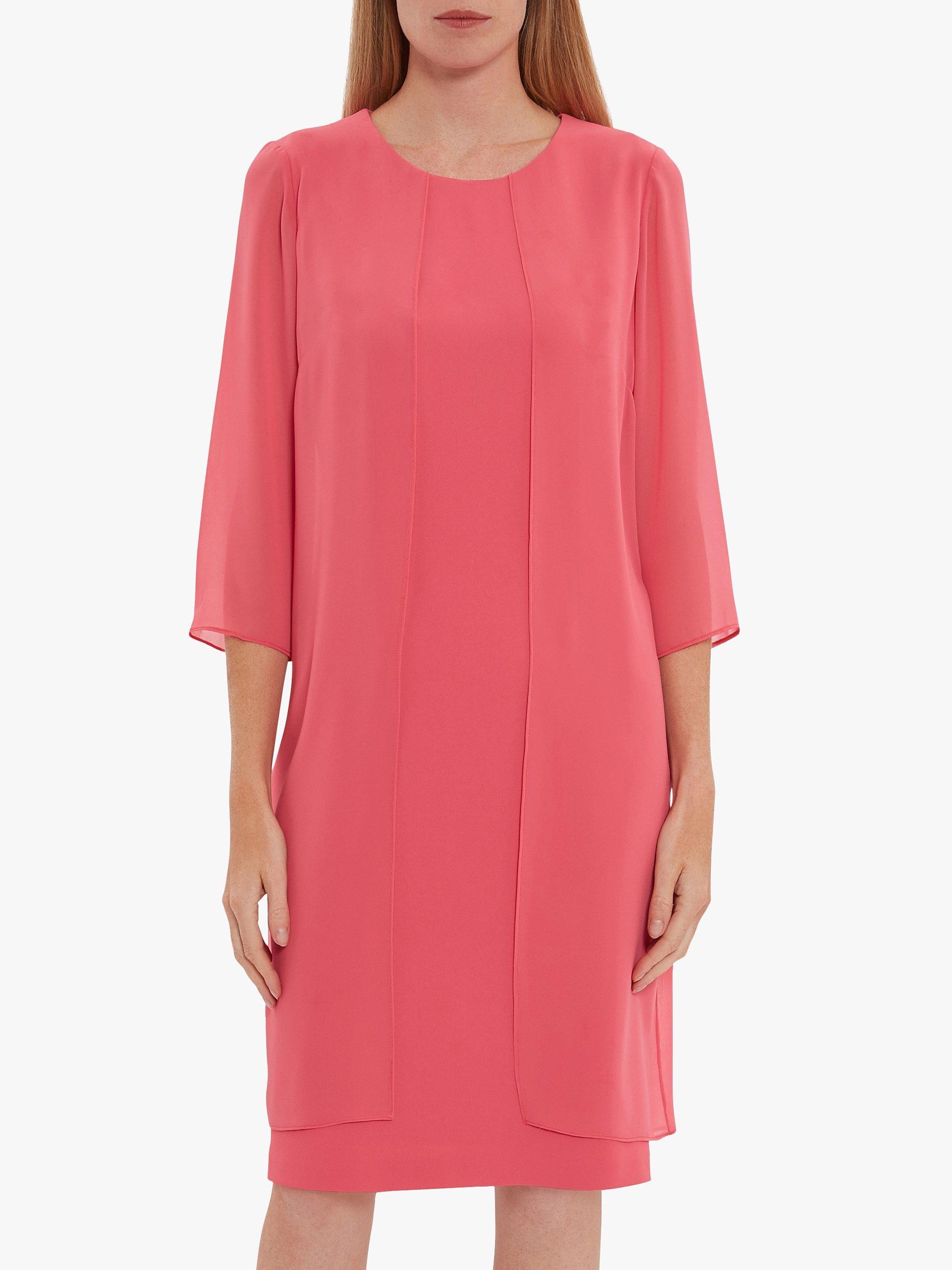 Gina bacconi chiffon dress hotsell