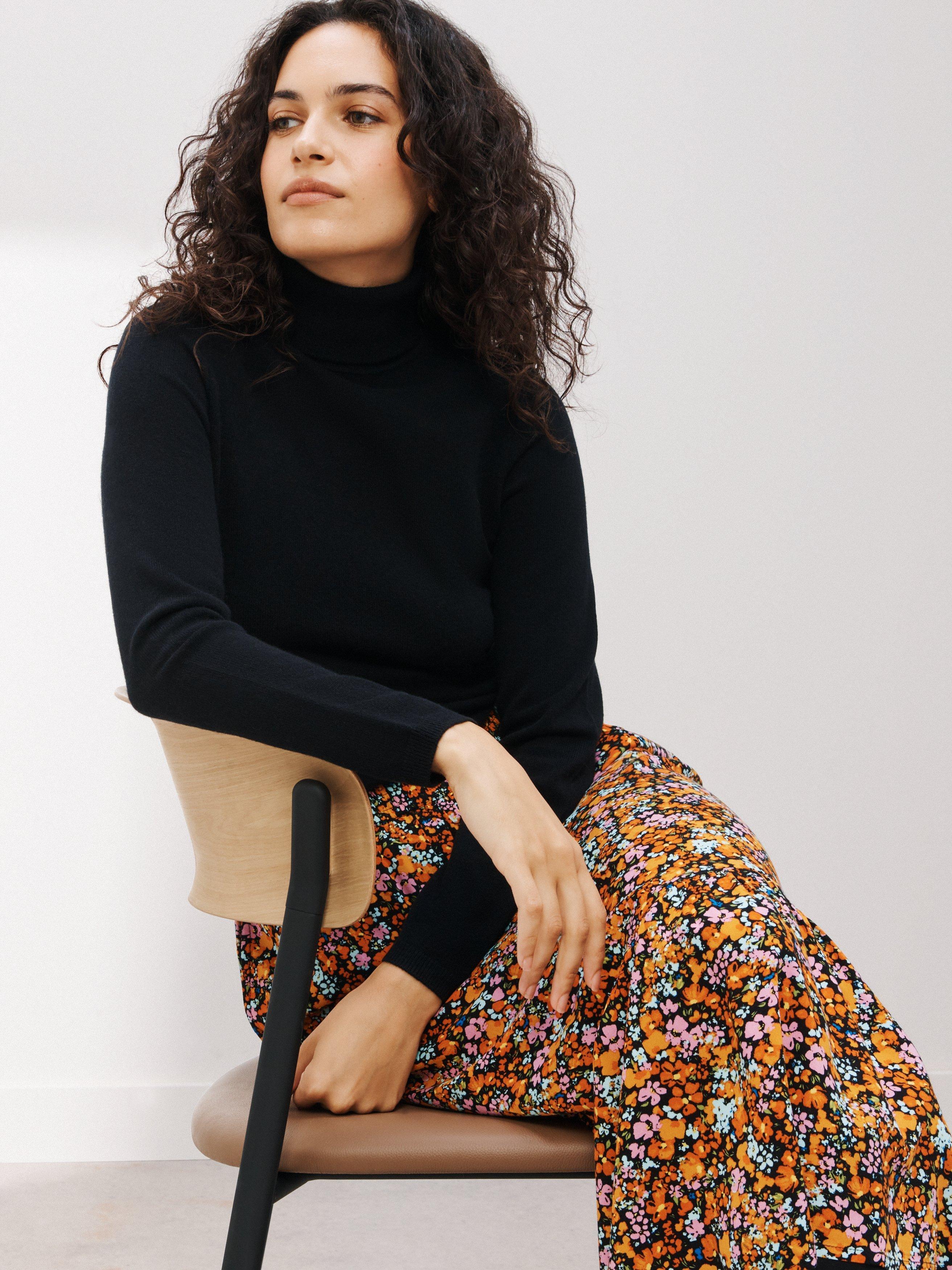 John Lewis Cashmere Roll Neck Sweater