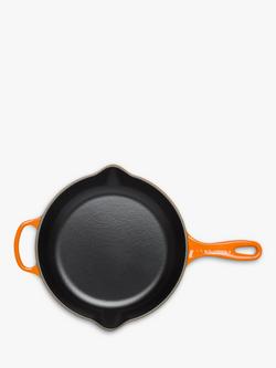Le Creuset Cast Iron Signature Skillet - view 2, Volcanic