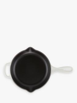 Le Creuset Cast Iron Signature Skillet - view 2, Meringue