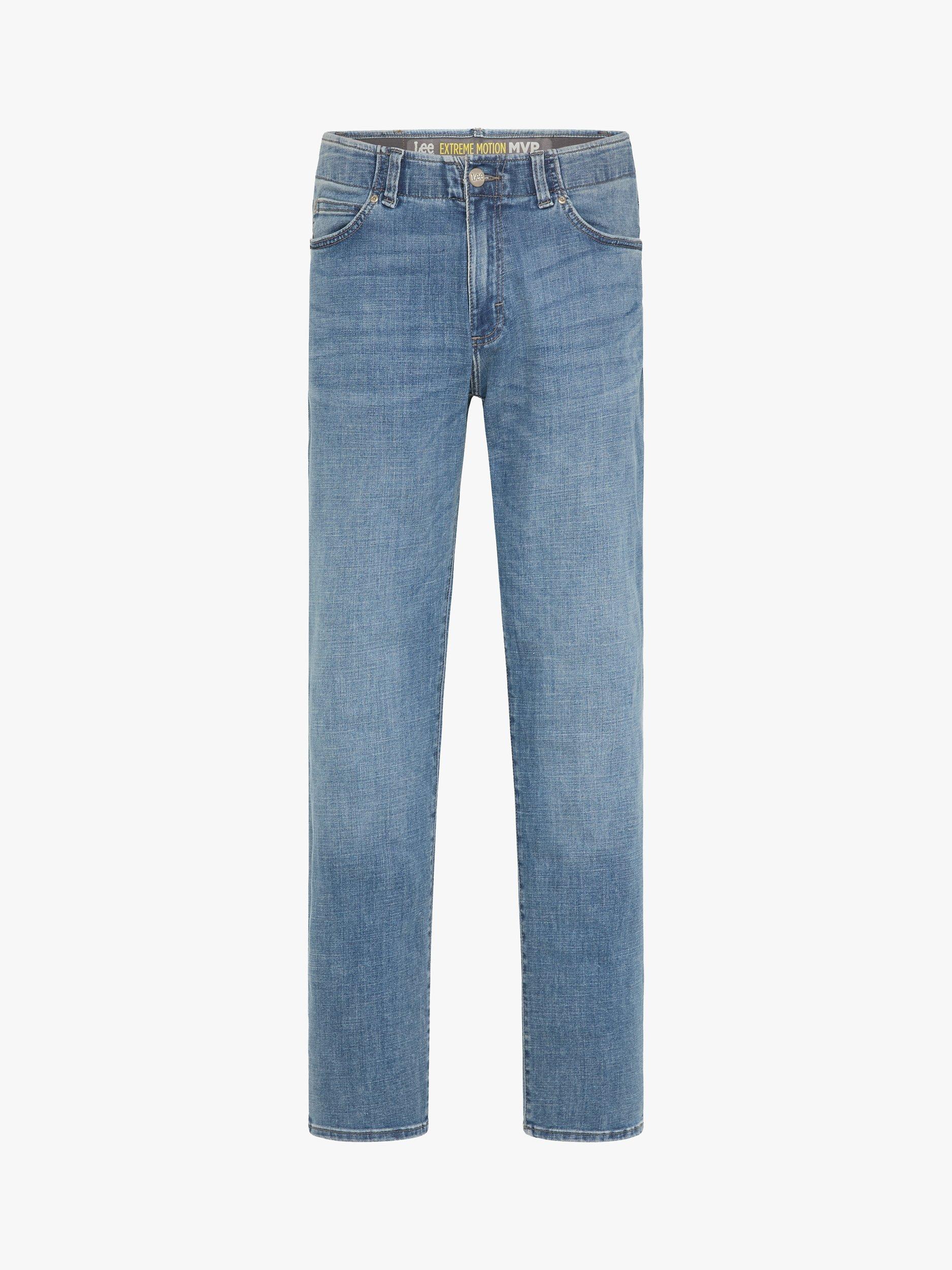 Product image 4 of 7, which shows Lee Brady Straight Leg Denim Jeans, Blue, 30S