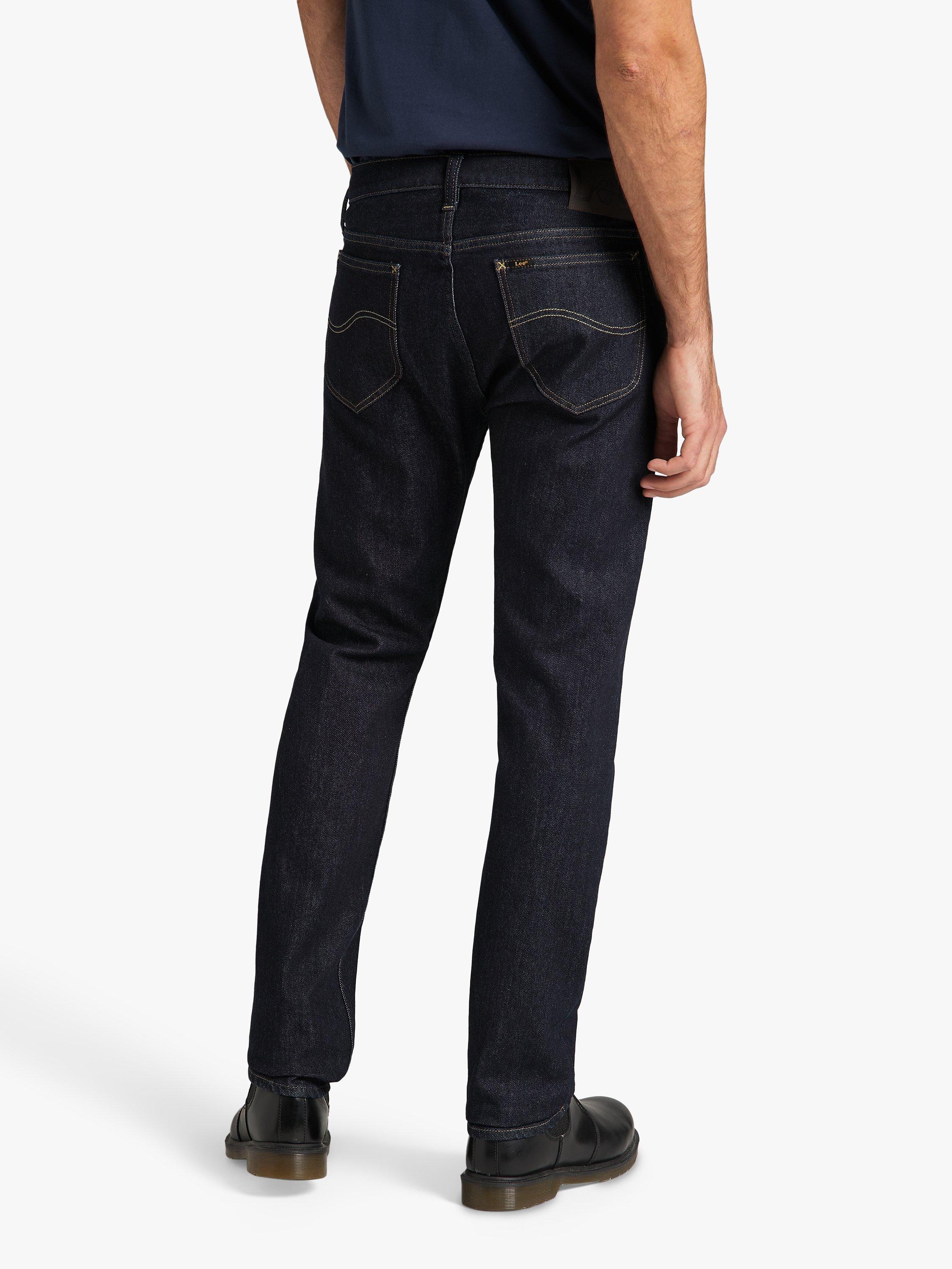 Product image 2 of 5, which shows Lee Rider Slim Fit Denim Jeans, Blue, 30S