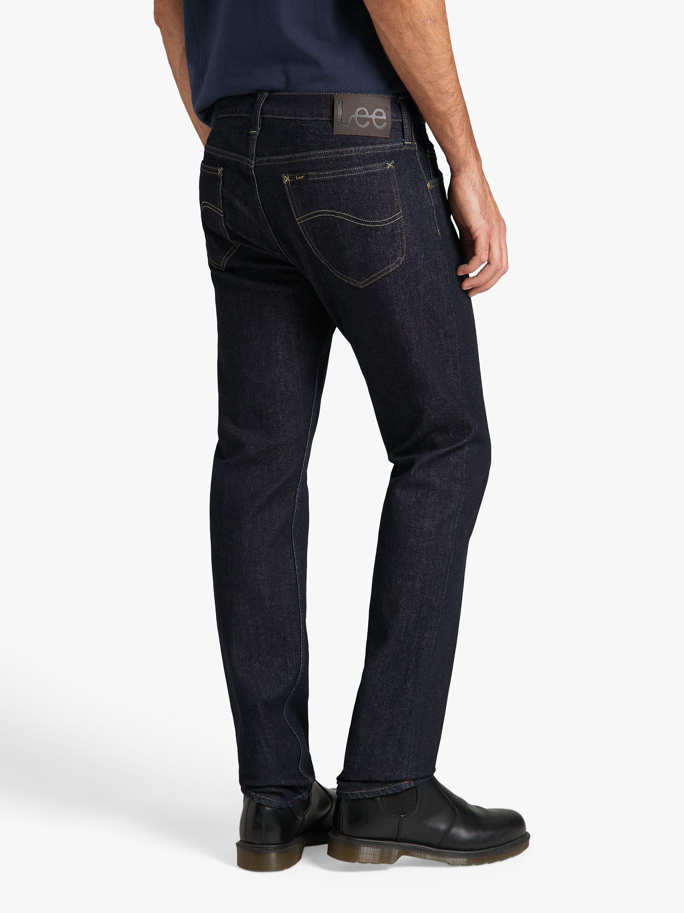 Product image 5 of 5, which shows Lee Rider Slim Fit Denim Jeans, Blue, 30S