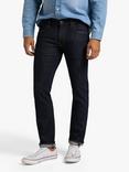 Lee Daren Straight Leg Dark Rinse Denim Jeans, Blue