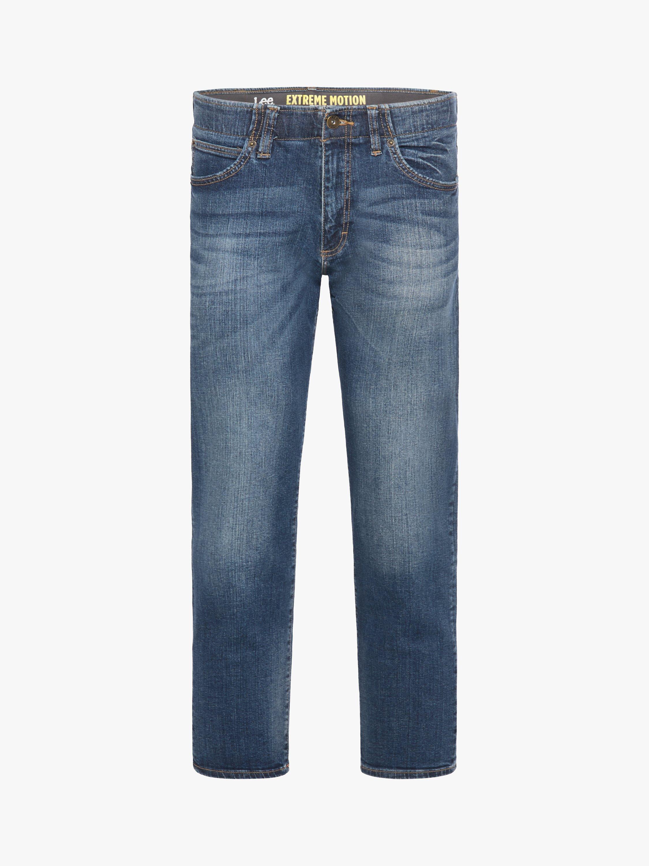 Product image 4 of 7, which shows Lee Maddox Straight Fit Denim Jeans, Blue, 30S