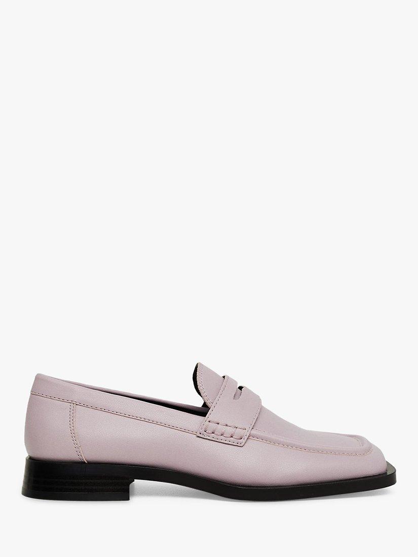 Mango Low Heel Loafers, Lilac, 3