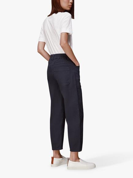 Whistles Tessa Casual Trousers - view 2, Black