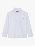 Trotters Kids' Thomas Brown Cotton Shirt