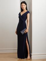 bridesmaid dresses in burgundy A Line V Back Chiffon Lace Junior Bridesmaid Dress, Burgundy