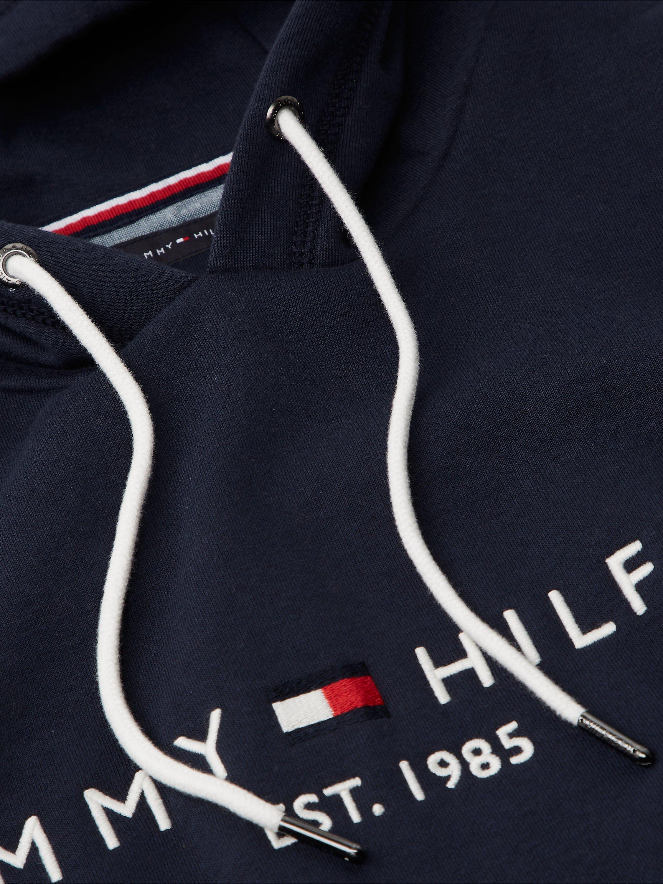 Tommy Hilfiger Organic Cotton Blend Hoodie, Sky Captain, XL
