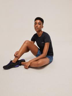 Ronhill Core Short Sleeve Running Top, Black/Bright White