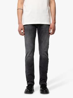 Nudie Jeans Slim Lean Dean Jeans, Black Eyes