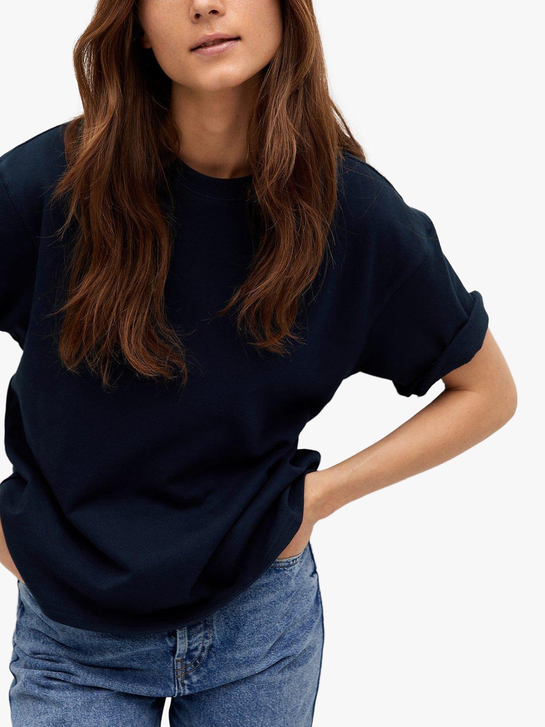 Mango Cotton Short Sleeve T-Shirt