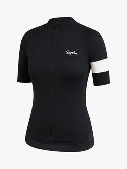 Rapha Core Jersey Short Sleeve Cycling Top - view 2, Anthracite