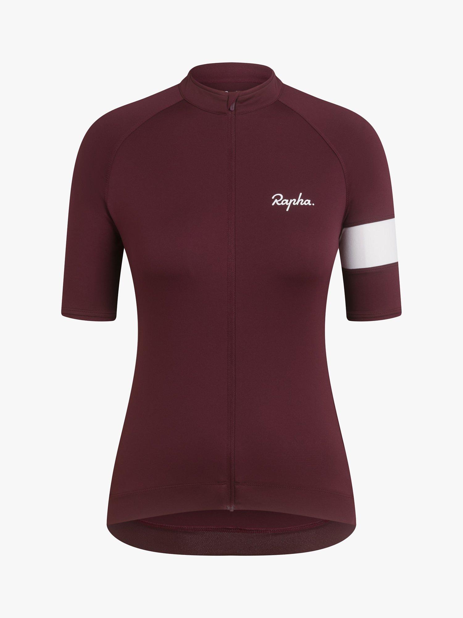 Rapha Core Jersey Short Sleeve Cycling Top, Winetasting
