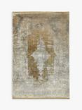 Gooch Luxury Distressed Medallion Rug