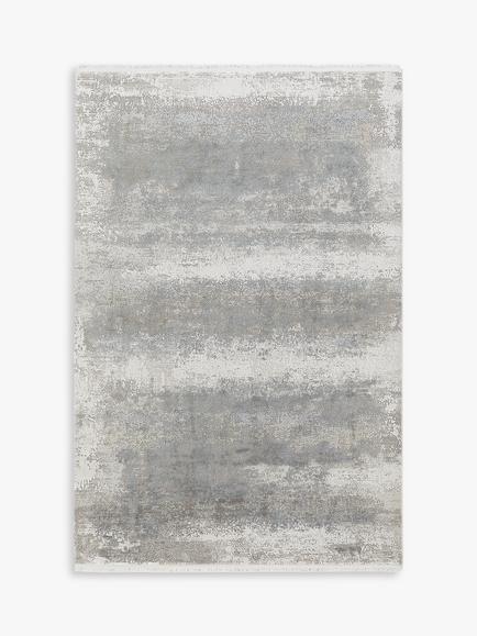 Gooch Luxury Distressed Ombre Rug, Grey