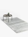 Gooch Luxury Distressed Ombre Rug, Grey