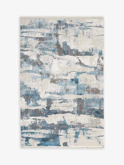 John Lewis Shiomi Rug, Blue, Blue