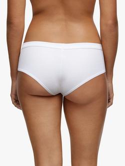 Chantelle Cotton Comfort Shorty Knickers - view 2, White