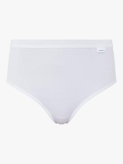 Chantelle Cotton Comfort High Waist Knickers - view 2, White