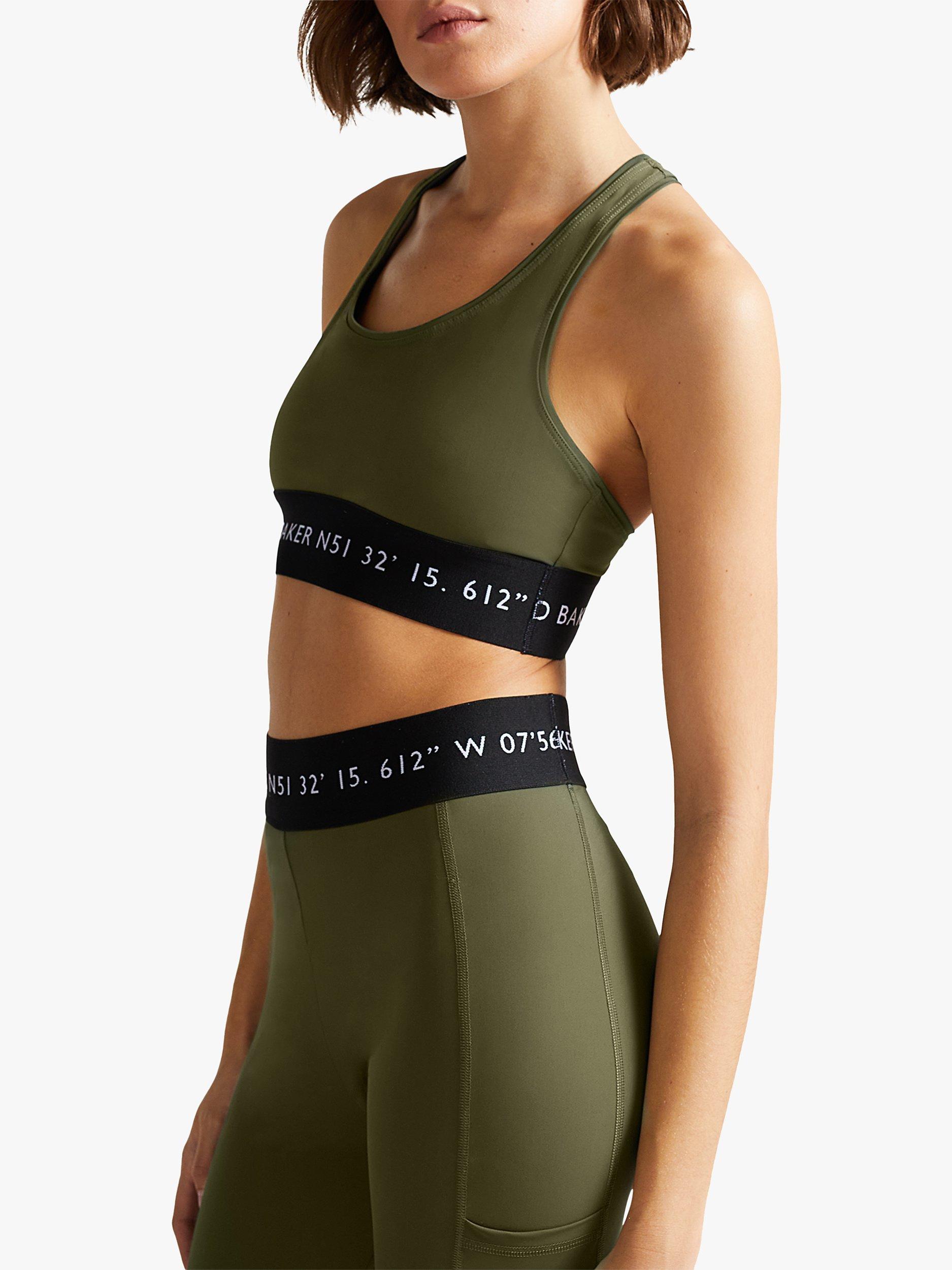 Ted Baker Lluuccy Bralette, Dark Green, M