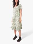 White Stuff Billie Linen Tunic Dress, Green