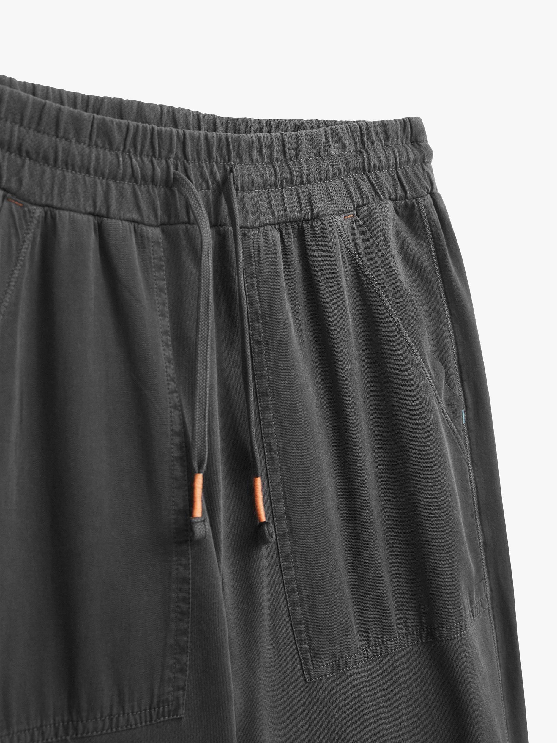 Product image 5 of 6, which shows White Stuff Ava Jersey Joggers, Dark Grey, 8