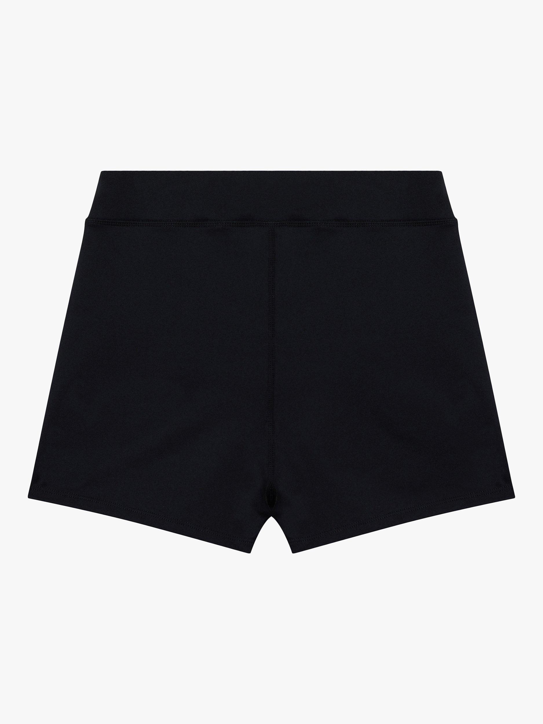 Wolf & Whistle Plain Sports Shorts, Black, 10