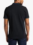 Lee Short Sleeve Polo Top, Black