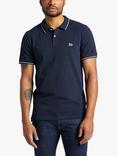 Lee Short Sleeve Polo Top, Navy