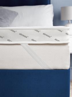 Silentnight Airmax 800 8cm Mattress Topper - view 2, White