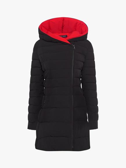 French Connection Iolani Padded Coat - view 2, Black