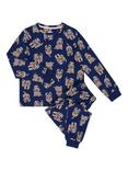 Chelsea Peers Kids' Cockapoo Pyjama Set, Navy