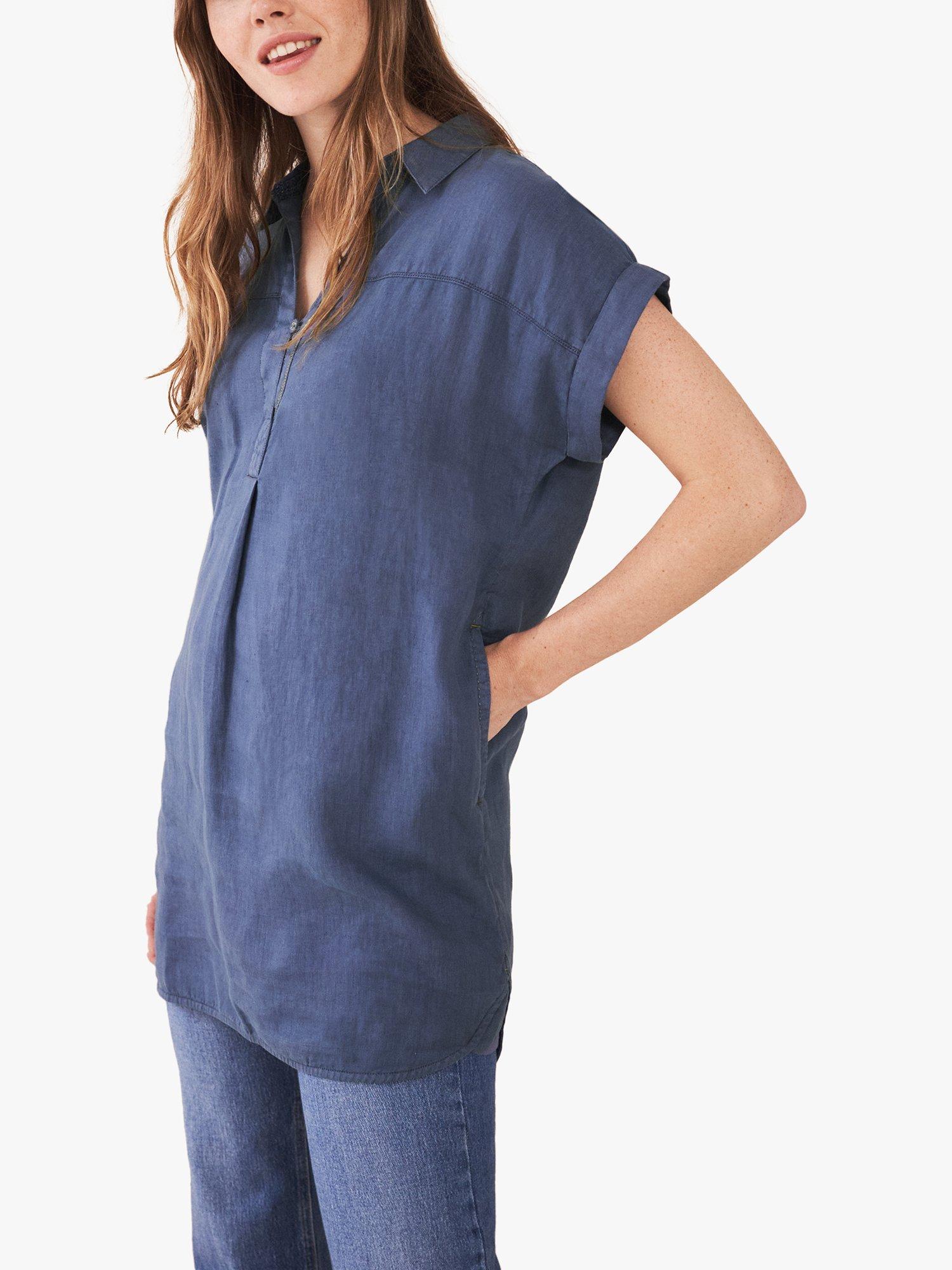 White Stuff Billie Linen Tunic Top