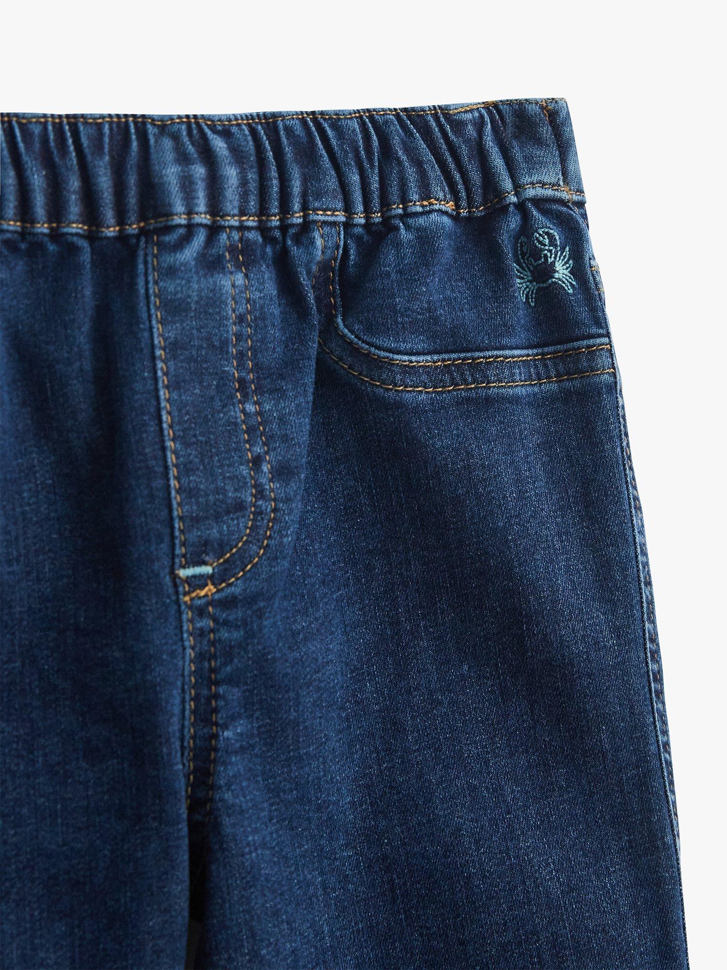 Product image 2 of 3, which shows White Stuff Kids' Millie Jeggings, Denim Blue, 3-4 years