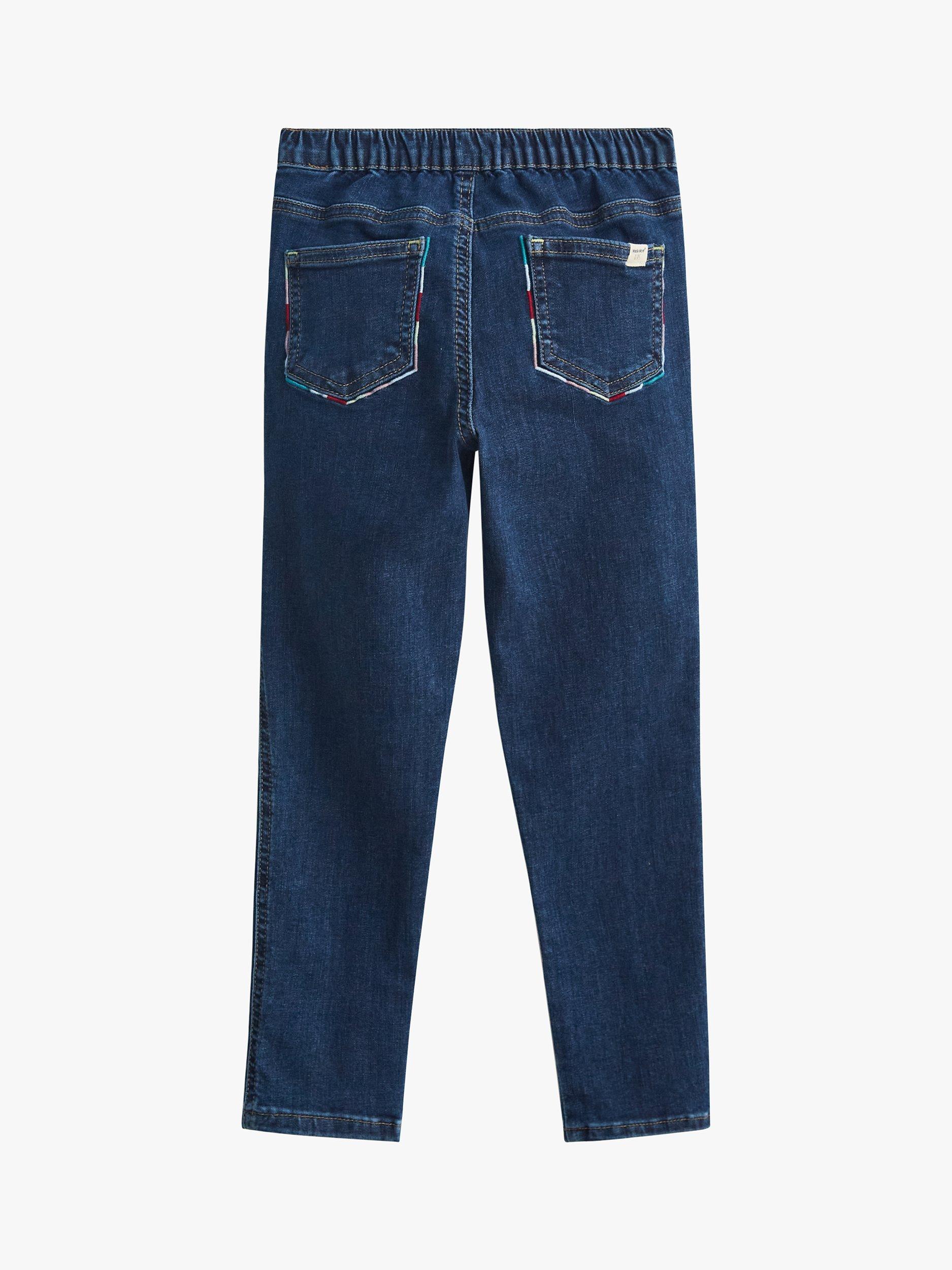 Product image 3 of 3, which shows White Stuff Kids' Millie Jeggings, Denim Blue, 3-4 years