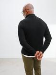 John Lewis Cashmere Half Zip Jumper