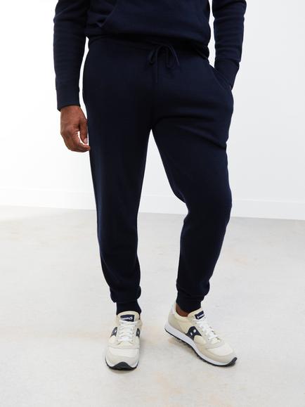 John Lewis Cashmere Joggers, Navy