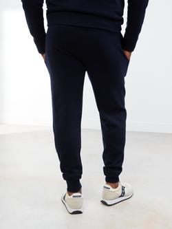 John Lewis Cashmere Joggers - view 2, Navy