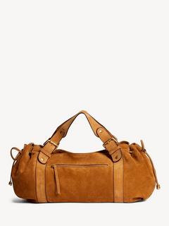 Gerard Darel 24H Suede Weekend Bag