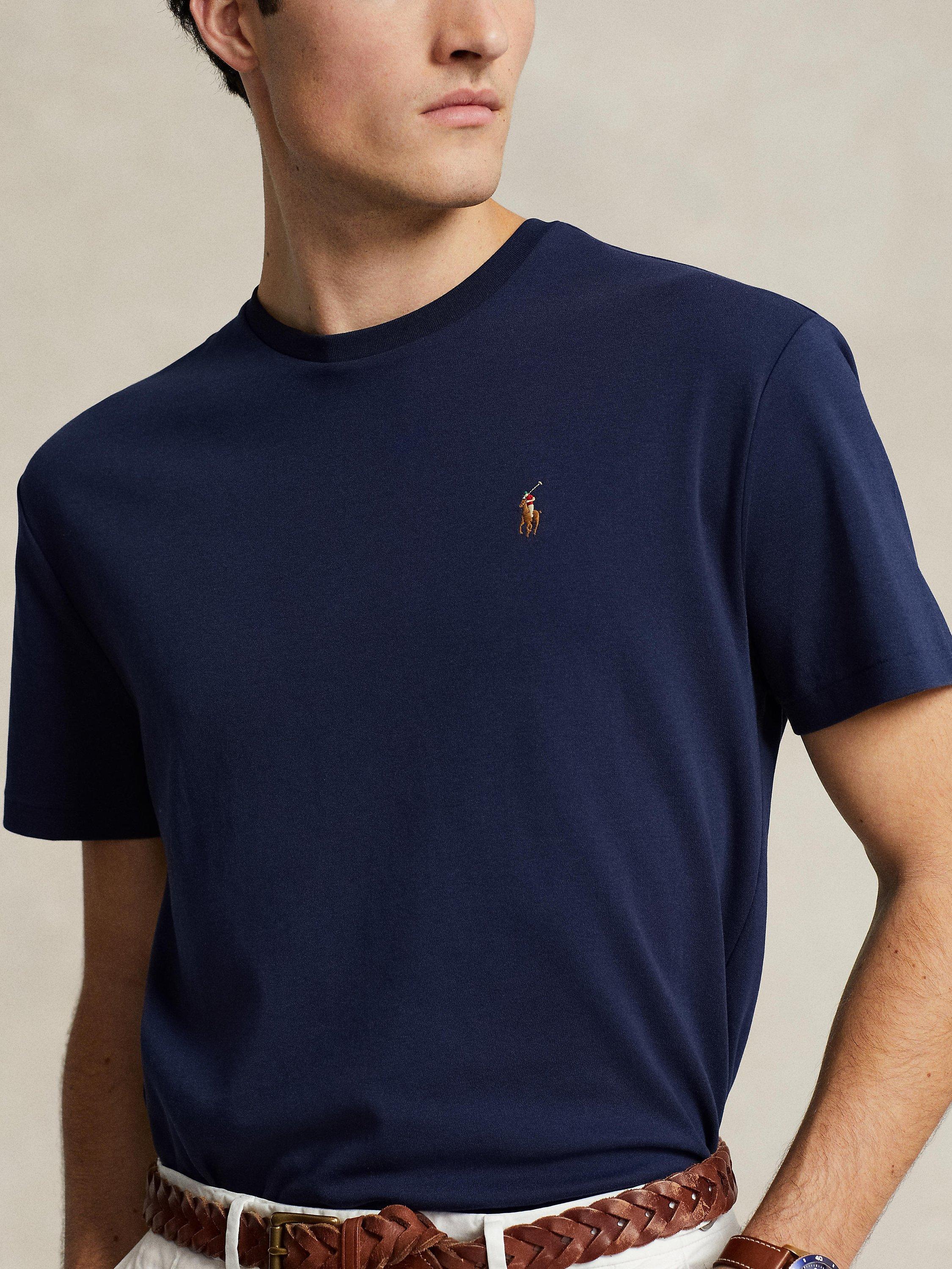 Polo Ralph Lauren Pima Cotton Custom Fit Crew Neck T Shirt