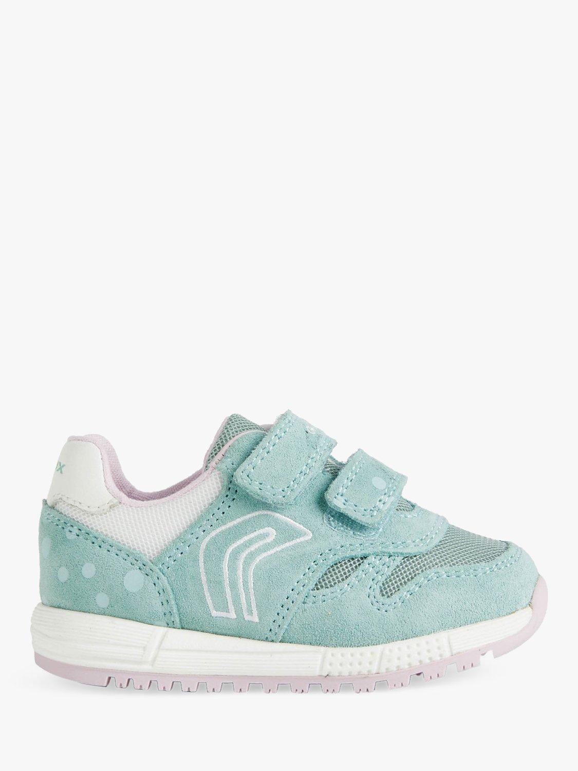 Geox Kids' Alben Pre-Walker Trainers, Watersea, 24