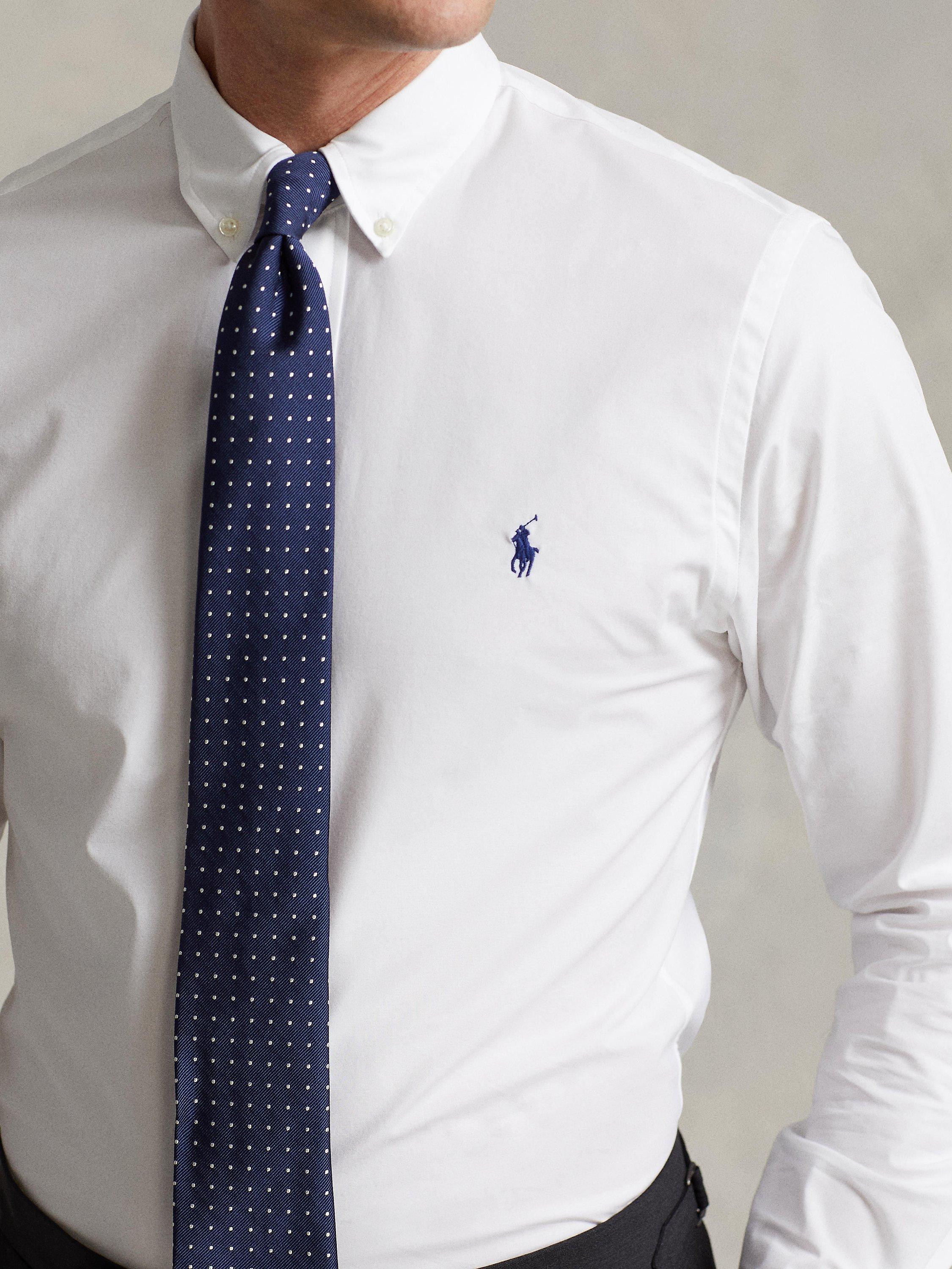 Polo Ralph Lauren Poplin Slim Shirt White