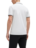 BOSS Paddy Short Sleeve Polo Shirt, White