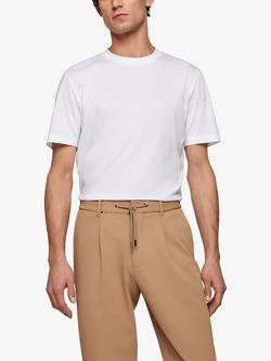 BOSS Thompson Cotton T-Shirt, White