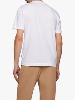 BOSS Thompson Cotton T-Shirt - view 2, White