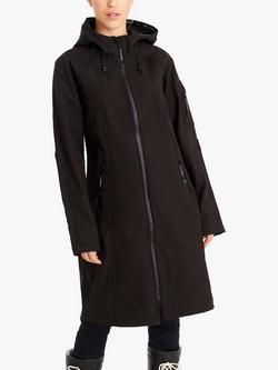 Ilse Jacobsen Hornbæk Long Utility Raincoat, Black